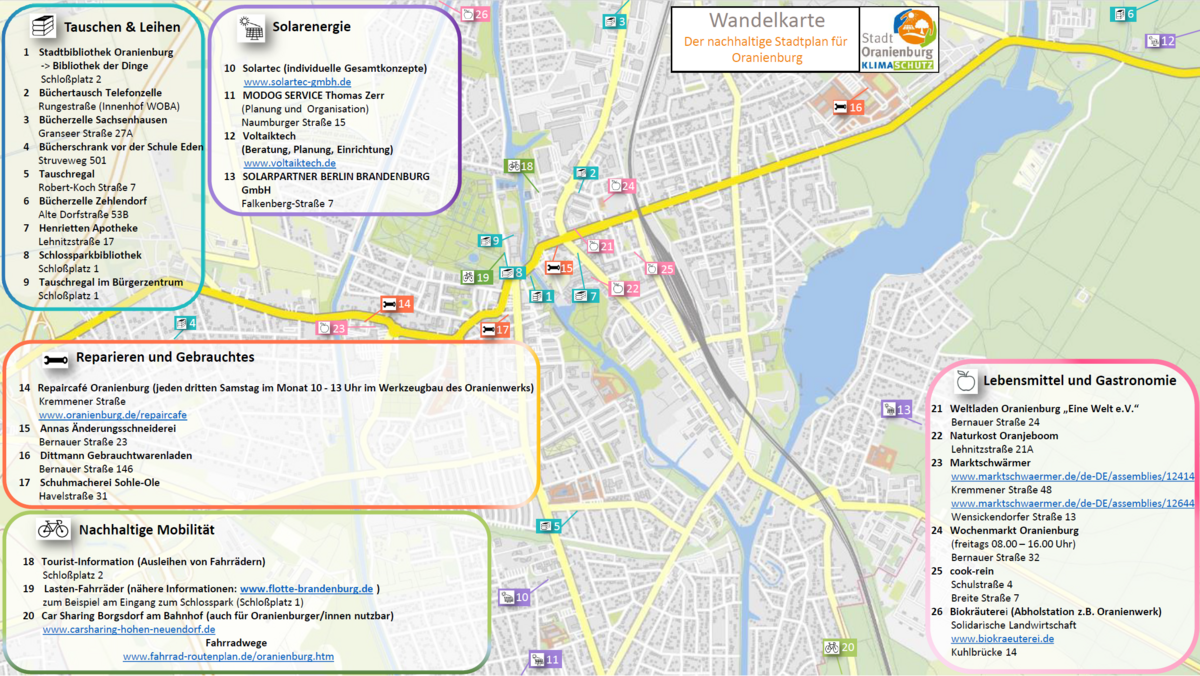 Wandelkarte