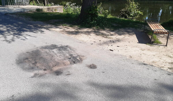 J�hrlich entstehen der Stadt hohe Kosten durch Vandalismus