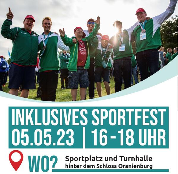 Am 5.5. gemeinsam Sport erleben - f&uuml;r Menschen mit und ohne Behinderung.