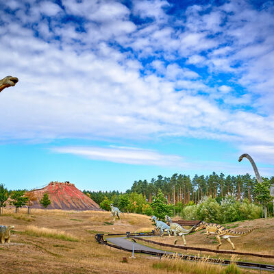 Dinos im Tierpark Germendorf