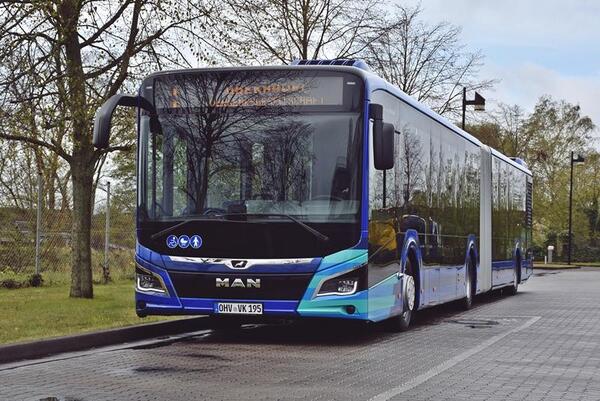 Ein Bus der Oberhavel Verkehrsgesellschaft (OVG).