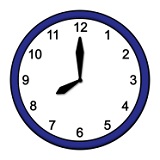 Leichte Sprache Uhr 8Uhr