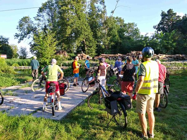Eine der Radtouren des Allgemeinen Deutschen Fahrradclubs (ADFC), Ortsgruppe Oranienburg, die w�hrend des Stadtradelns zahlreich angeboten wurden.