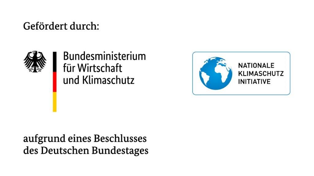 Gef&ouml;rdert im Rahmen der Nationalen Klimaschutz-Initiative (NKI) durch das Bundesministerium f&uuml;r Wirtschaft und Klimaschutz (BMWK) aufgrund eines Beschlusses des Deutschen Bundestages