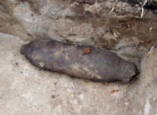 Eine 50-kg-Bombe wurde diese Woche im Germendorfer Wald gesprengt.