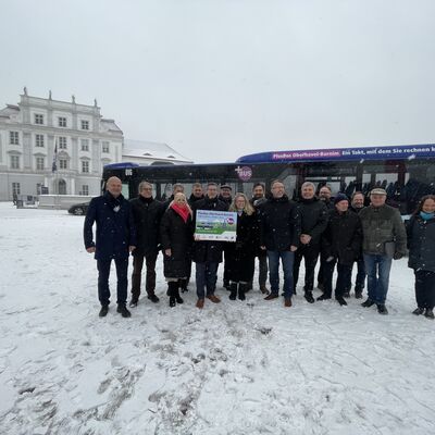 Der neue PlusBus verbindet die St&auml;dte Oranienburg, Wandlitz und Bernau miteinander.