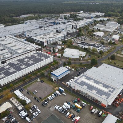 Luftbild Gewerbepark Nord