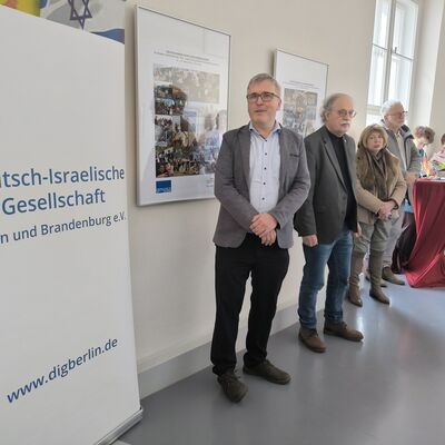 Er&ouml;ffnung Fotoausstellung Israel 2024 im Schloss