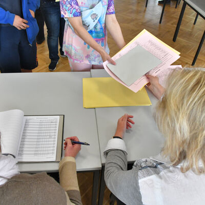 Europa-, Kreistag- und Stadtverordnetenwahl in Oranienburg