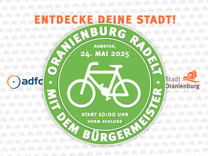 Entdecke Deine Stadt: B&uuml;rgermeister-Radtour 2025