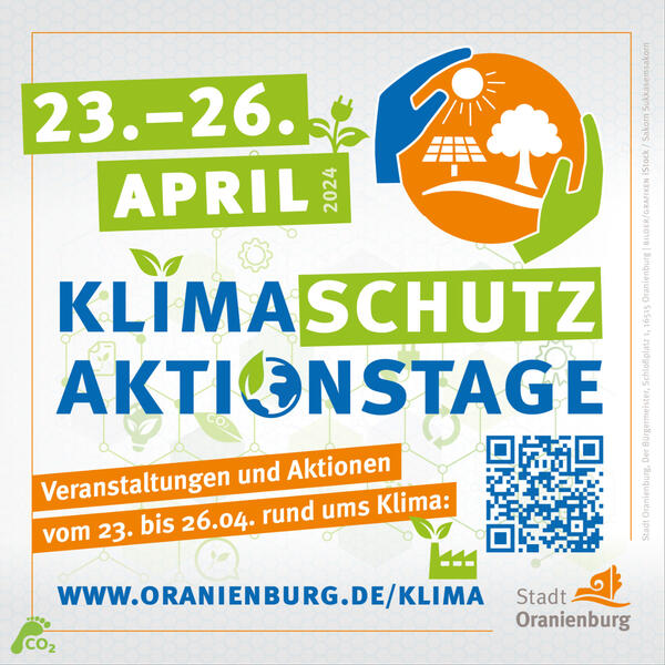 Klimaaktionstage 2024 in Oranienburg (Sharepic 1)