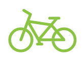 Klimaschutz (Piktogramm Fahrrad)