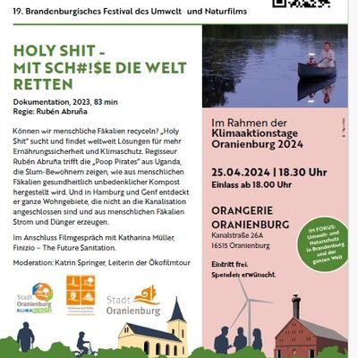 Filmvorf�hrung Holy Shit Plakat