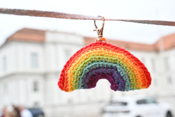 Am 17.5. findet auf dem Schlossplatz der Rainbow-Day statt.