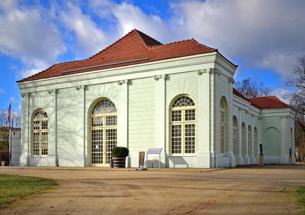 In der Orangerie im Schlosspark kommt Oranienburgs Stadtverordnetenversammlung zusammen.