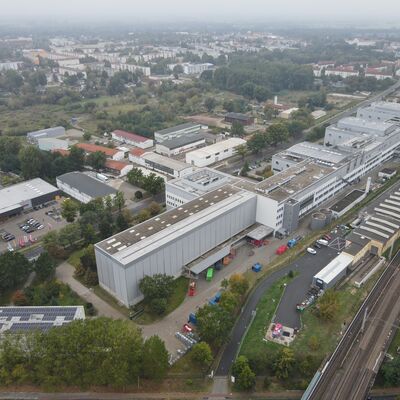 Luftbild Gewerbegebiet "Innovationsforum Lehnitzstra�e"