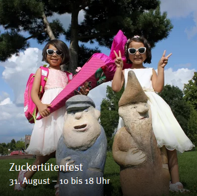 Zuckert&uuml;tenfest im Schlosspark am 31.08.2024