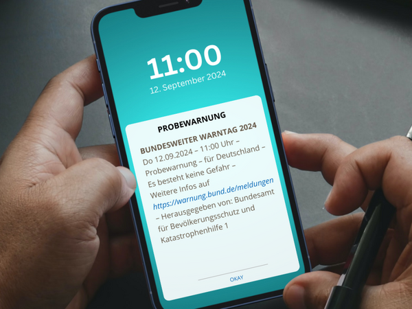 Bundesweiter Warntag am 12.09.2024