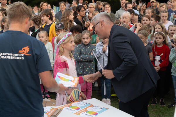 Das Abschlussfest des Brandenburger Lesesommers mit feierlicher Urkundenverleihung war ein Erfolg.