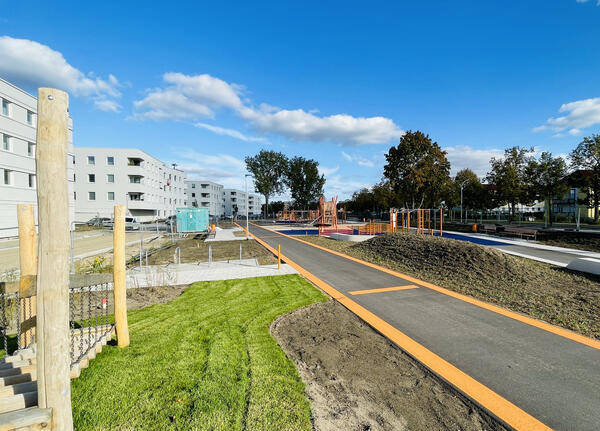 Die Stadt l�dt zur �ffentlichen Pflanzaktion in den neuen Park in der Walther-Bothe-Stra�e