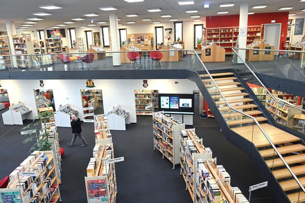 Stadtbibliothek Oranienburg f�r Stadtmagazin