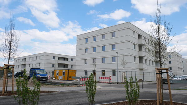 Neue WOBA-Wohnungen in der Wei�en Stadt