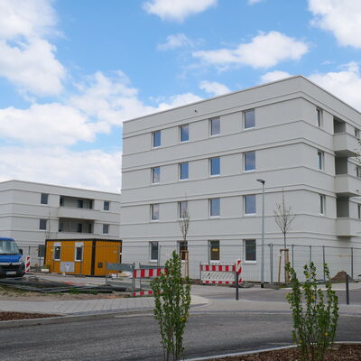 Neue WOBA-Wohnungen in der Wei&szlig;en Stadt