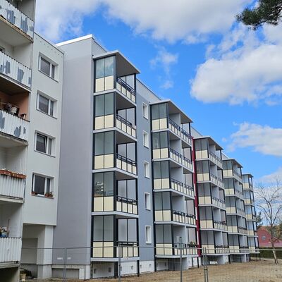 WOBA-Bl&ouml;cke in der Villacher Stra&szlig;e (2)