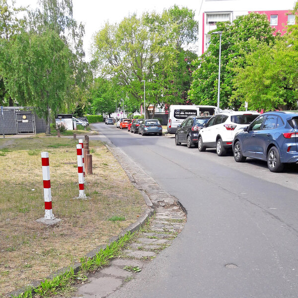 Fahrbahn der Rudolf-Grosse-Stra�e wird erneuert 